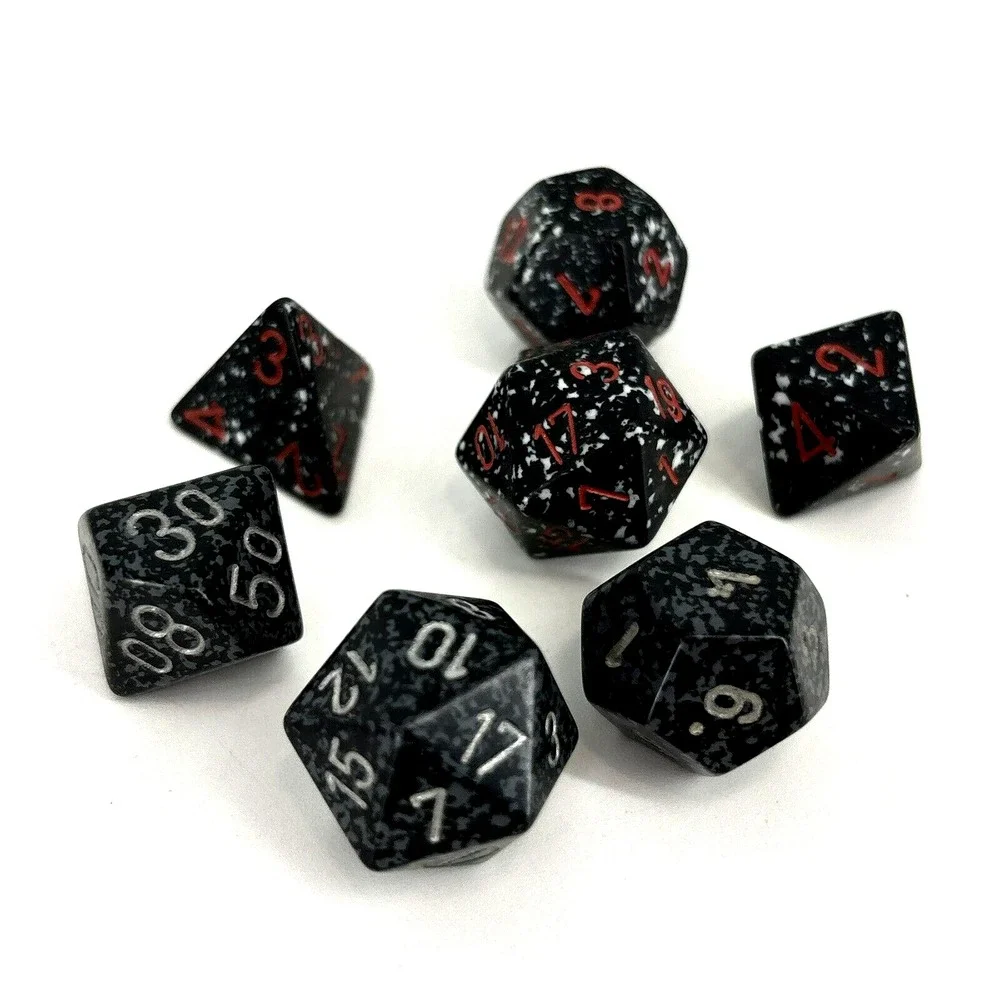 Lot Of OOP Chessex Ninja Space 25318‎ LE166 25308 RPG D&D Dice